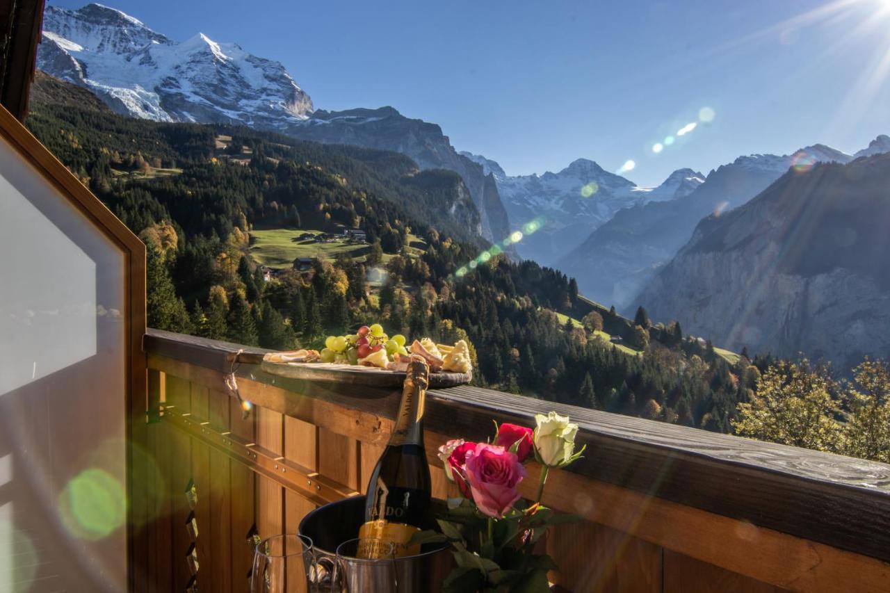 Chalet Aargovia Apartment Wengen Exterior photo